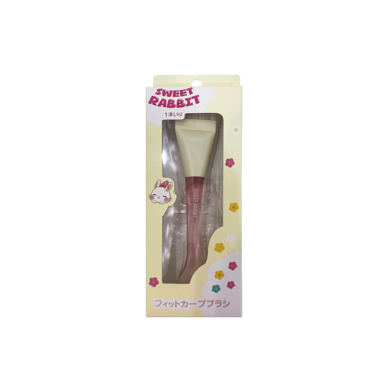 Cọ Dàn Nền Mỏng Nhẹ Sweet Rabbit Lông Cọ Mịn - Cán Hồng Trong